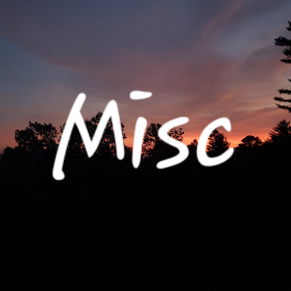 Misc Items Below